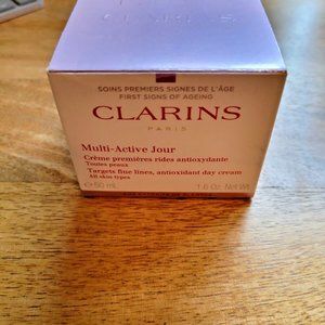 Clarins MULTI ACTIVE JOUR Antioxidant Day Cream, 1.6 OZ / 50mL NIB Sealed 50ml